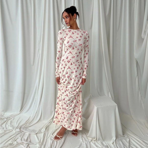 WeWoreWhat Open Back Midi Dress - Picture 1 of 6